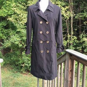 Isaac Mizrahi Live! trench coat w/o belt size S